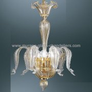 【MURANO GLASS CHANDELIERS】イタリア・ヴェネチアンガラスペンダントライト3灯「ORESTE」（W420×H600mm）<img class='new_mark_img2' src='https://img.shop-pro.jp/img/new/icons1.gif' style='border:none;display:inline;margin:0px;padding:0px;width:auto;' />