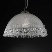 【MURANO GLASS CHANDELIERS】イタリア・ヴェネチアンガラスペンダントライト1灯「PHARA」（W320×H170mm）<img class='new_mark_img2' src='https://img.shop-pro.jp/img/new/icons1.gif' style='border:none;display:inline;margin:0px;padding:0px;width:auto;' />