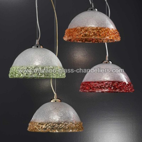 MURANO GLASS CHANDELIERSۥꥢͥ󥬥饹ڥȥ饤1PHARAסW320H170mm