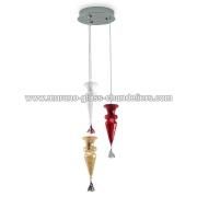 MURANO GLASS CHANDELIERSۥꥢͥ󥬥饹ڥȥ饤3PICCAסW300H1200mm