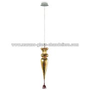 【MURANO GLASS CHANDELIERS】イタリア・ヴェネチアンガラスペンダントライト1灯「PICCHE COLORATE」（W170×H700mm）<img class='new_mark_img2' src='https://img.shop-pro.jp/img/new/icons1.gif' style='border:none;display:inline;margin:0px;padding:0px;width:auto;' />