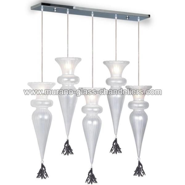 MURANO GLASS CHANDELIERSۥꥢͥ󥬥饹ڥȥ饤5PICCHEסW900H1400mm