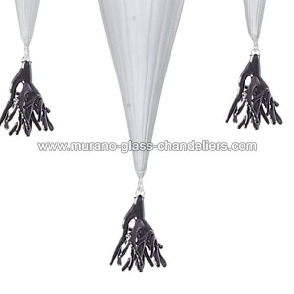 MURANO GLASS CHANDELIERSۥꥢͥ󥬥饹ڥȥ饤5PICCHEסW900H1400mm