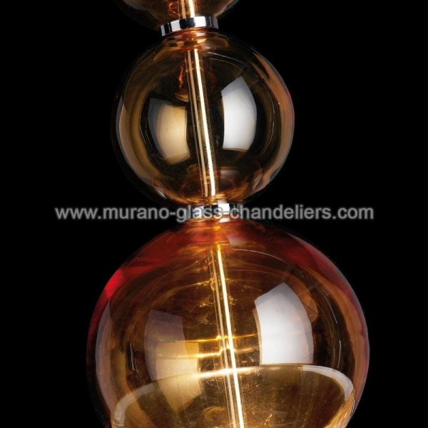 MURANO GLASS CHANDELIERSۥꥢͥ󥬥饹ڥȥ饤1SANTINAסW500H710mm