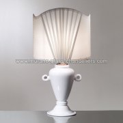 【MURANO GLASS CHANDELIERS】イタリア・ヴェネチアンガラステーブルライト1灯「PENELOPE」（W350×H700mm）