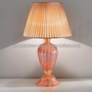 【MURANO GLASS CHANDELIERS】イタリア・ヴェネチアンガラステーブルライト1灯「ROMINA」（W400×H700mm）<img class='new_mark_img2' src='https://img.shop-pro.jp/img/new/icons1.gif' style='border:none;display:inline;margin:0px;padding:0px;width:auto;' />