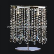 【MURANO GLASS CHANDELIERS】イタリア・ヴェネチアンガラステーブルライト2灯「TARAN」（W400×H400mm）