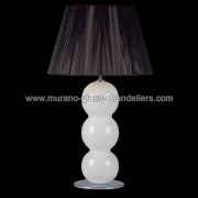【MURANO GLASS CHANDELIERS】イタリア・ヴェネチアンガラステーブルライト1灯「YOLONDA」（W450×H900mm）