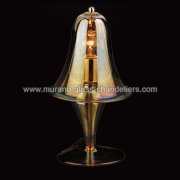 【MURANO GLASS CHANDELIERS】イタリア・ヴェネチアンガラステーブルライト1灯「ALCESTI」（W150×H360mm）