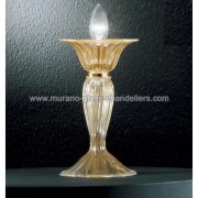 【MURANO GLASS CHANDELIERS】イタリア・ヴェネチアンガラステーブルライト1灯「RODRIGO」（W120×H250mm）