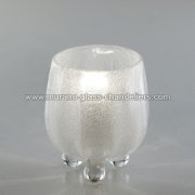 【MURANO GLASS CHANDELIERS】イタリア・ヴェネチアンガラステーブルライト1灯「ROMA」（W100×H130mm）