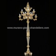【MURANO GLASS CHANDELIERS】イタリア・ヴェネチアンガラスフロアライト10灯「ZOE」（W750×H2050mm）<img class='new_mark_img2' src='https://img.shop-pro.jp/img/new/icons1.gif' style='border:none;display:inline;margin:0px;padding:0px;width:auto;' />