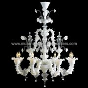 【MURANO GLASS CHANDELIERS】イタリア・ヴェネチアンガラスシャンデリア8灯「ALESSANDRA」（W1100×H1200mm）<img class='new_mark_img2' src='https://img.shop-pro.jp/img/new/icons1.gif' style='border:none;display:inline;margin:0px;padding:0px;width:auto;' />
