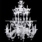 【MURANO GLASS CHANDELIERS】イタリア・ヴェネチアンガラスシャンデリア16灯「ALIDA」（W1200×H1800mm）<img class='new_mark_img2' src='https://img.shop-pro.jp/img/new/icons1.gif' style='border:none;display:inline;margin:0px;padding:0px;width:auto;' />