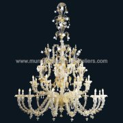 【MURANO GLASS CHANDELIERS】イタリア・ヴェネチアンガラスシャンデリア12灯「EILIDH」（W1800×H1900mm）<img class='new_mark_img2' src='https://img.shop-pro.jp/img/new/icons1.gif' style='border:none;display:inline;margin:0px;padding:0px;width:auto;' />