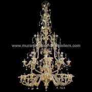 【MURANO GLASS CHANDELIERS】イタリア・ヴェネチアンガラスシャンデリア24灯「MAGNIFICO」（W1600×H2500mm）<img class='new_mark_img2' src='https://img.shop-pro.jp/img/new/icons1.gif' style='border:none;display:inline;margin:0px;padding:0px;width:auto;' />