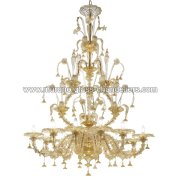 【MURANO GLASS CHANDELIERS】イタリア・ヴェネチアンガラスシャンデリア12灯「MAGNIFICO」（W1200×H1500mm）<img class='new_mark_img2' src='https://img.shop-pro.jp/img/new/icons1.gif' style='border:none;display:inline;margin:0px;padding:0px;width:auto;' />