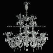 【MURANO GLASS CHANDELIERS】イタリア・ヴェネチアンガラスシャンデリア12灯「OASI」（W1600×H1400mm）<img class='new_mark_img2' src='https://img.shop-pro.jp/img/new/icons1.gif' style='border:none;display:inline;margin:0px;padding:0px;width:auto;' />