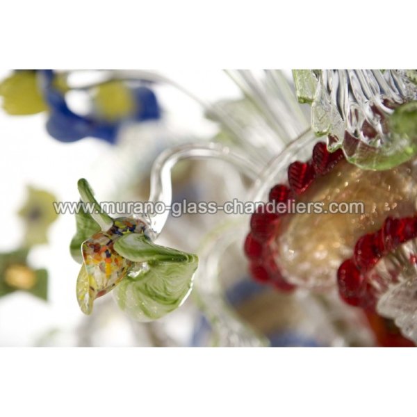 MURANO GLASS CHANDELIERSۥꥢͥ󥬥饹ǥꥢ12SANTA FOSCAסW1200H1500mm