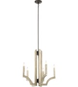 【KICHLER】アメリカ・デザインシャンデリア「Botanica」5灯(W650×H690-1650mm)
