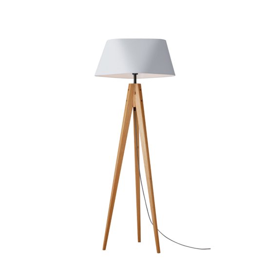 espresso floor lamp