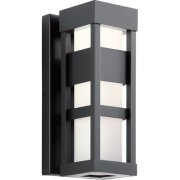 【KICHLER】アメリカ・LEDアウトドア・デザインウォールライト「Ryler」1灯(W120×D140×H300mm)