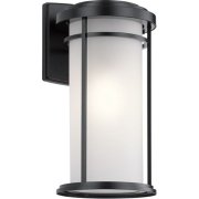 【KICHLER】アメリカ・LEDアウトドア・シェードウォールライト「Toman」1灯(W250×D280×H510mm)
