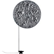 【Catellani & Smith】 イタリア・LEDインテリア照明「Stchu-Moon 08」1灯シルバー(Φ1200×H1350mm) 