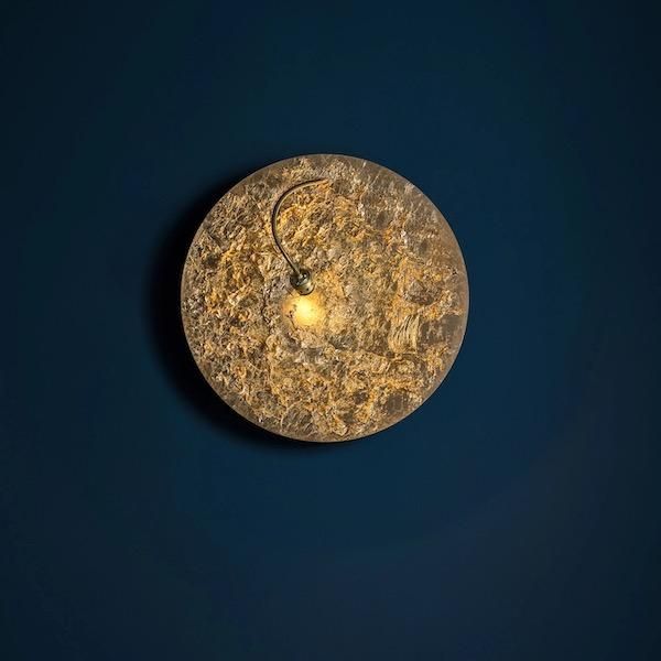 イタリア製　ドーム型ペンダントライト 青茶色 イタリア製ドーム型ペンダントライト 青茶色