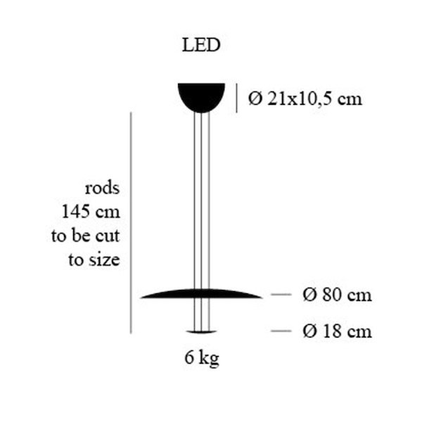 Catellani & Smith ꥢLEDƥꥢMacchina Della Luce LED mod. Bץ (800H1500mm) 