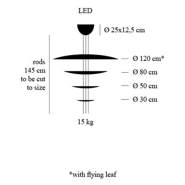 Catellani & Smith ꥢLEDƥꥢMacchina Della Luce LED mod. Fץ (1200H1500mm) 