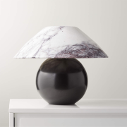 アメリカ・デザイン照明 テーブルランプ「ELEONORA」大理石・1灯（W410×H340mm）