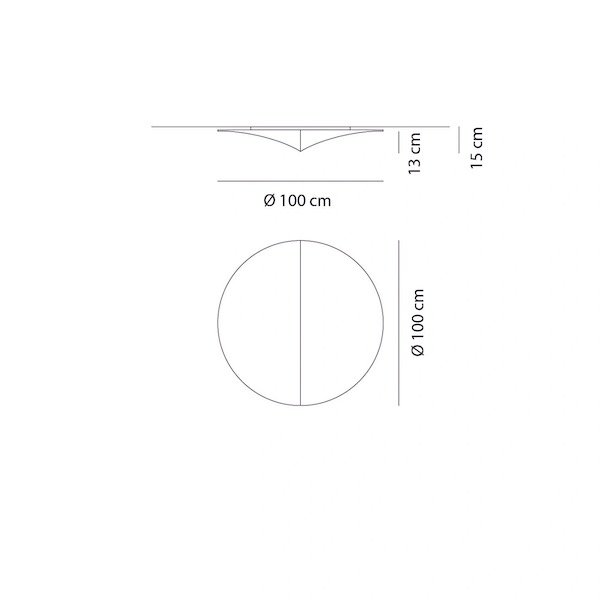 Axolight ꥢƥꥢNelly PL100Elfenbein Gemustert
(1000H150mm) 