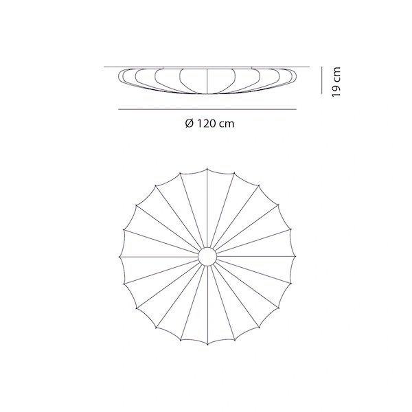 Axolight ꥢƥꥢMuse PL120Azurblau (1200H190mm) 