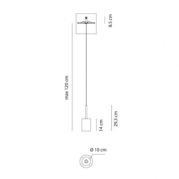 Axolight ꥢƥꥢSpillray SP MIKristall (100H293mm) 