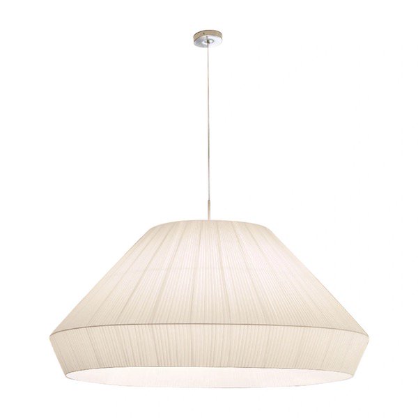 Bover ڥ󡦥ƥꥢMei 150Matt Nickel, Cream-Coloured Ribbon Shade (1500H700mm) 