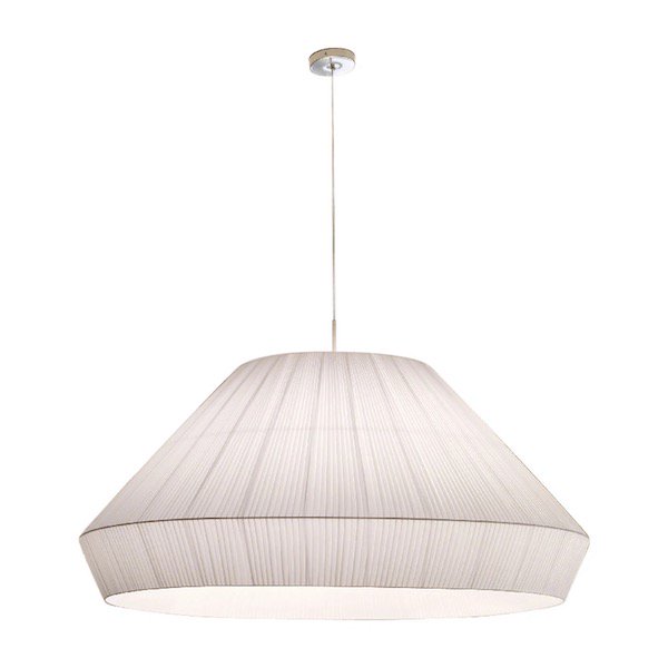 Bover ڥ󡦥ƥꥢMei 150Matt Nickel, White Ribbon Shade (1500H700mm) 