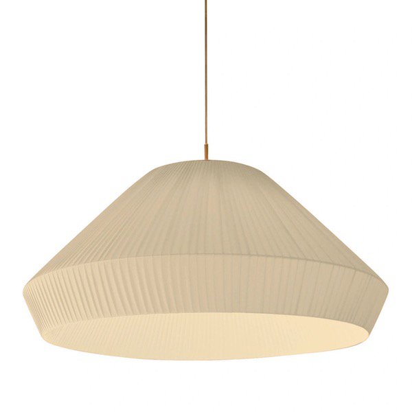 Bover ڥ󡦥ƥꥢMei 90Matt Nickel, Cream Ribbon Shade (900H415mm) 