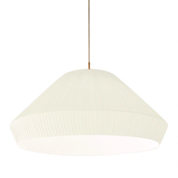 Bover ڥ󡦥ƥꥢMei 90Matt Nickel, White Ribbon Shade (900H415mm) 