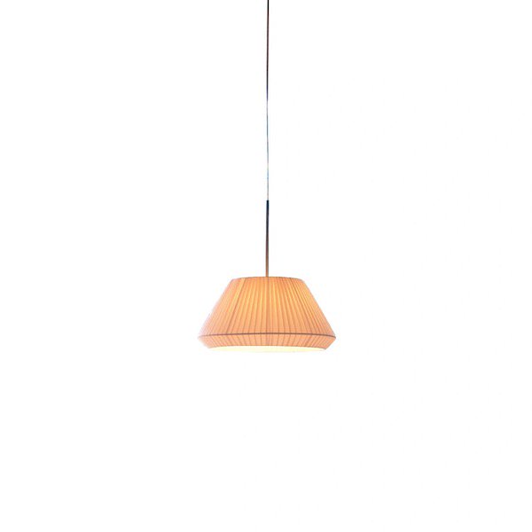 Bover ڥ󡦥ƥꥢMei 38Matt Nickel, Cream Ribbon Shade (380H200mm) 