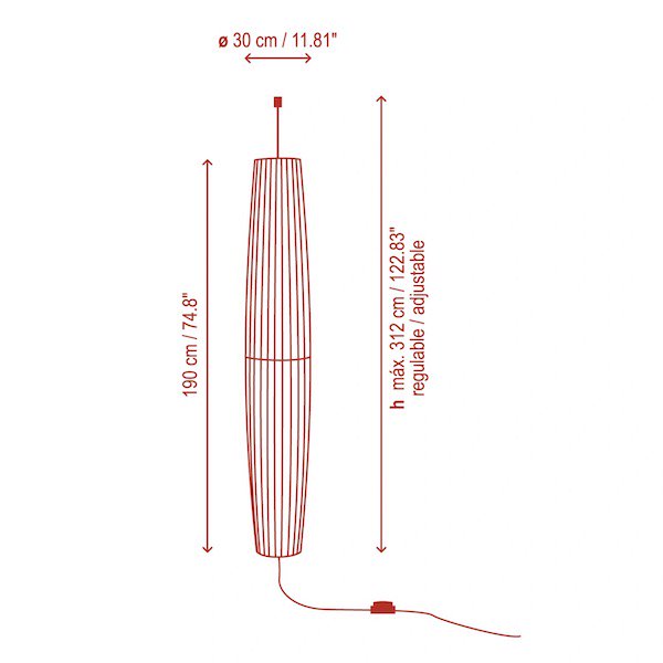 Bover ڥ󡦥ƥꥢMaxi S02ŷŸ Cream-Coloured Shade (300H1900mm) 