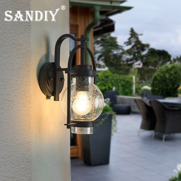 SANDIY】屋外用 デザインウォールブラケット照明 （H330mm）