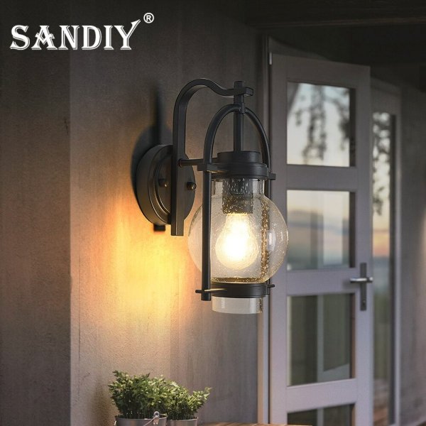 SANDIY】屋外用 デザインウォールブラケット照明 （H330mm）