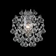 【Asfour Crystal】エジプト・クリスタルウォールブラケット ゴールド／クローム 1灯 (Φ320×H340mm)