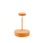 【1台在庫有！】【zafferano】イタリア・「Swap mini Pro」スワップ ミニ プロ テーブル ランプ マットオレンジ（Φ100xH148mm）