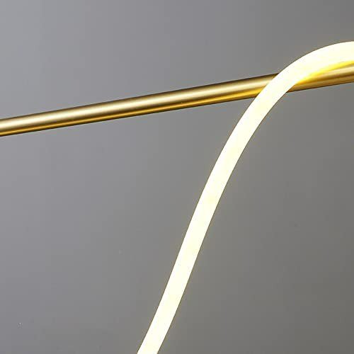 インテリア照明 LED ロープデザイン照明 ゴールド（W600〜2000mm）