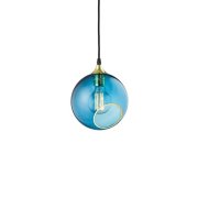 【DESIGN BY US】デンマーク・北欧照明 ガラスボールペンダント照明 「Ballroom – Blue Sky」1灯（Φ200mm）