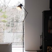 【HERMOSA】INDUSTRY FLOOR LAMP インダストリーフロアランプ・ネイビー