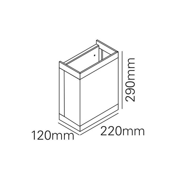 MARETTIۥɥ饤ȡPIOTELLO1 BLACKW220D120H290mm