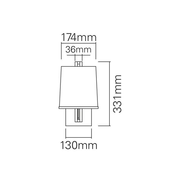 MARETTIۥɥ饤ȡKLAAR1 BLACKW174H331mm